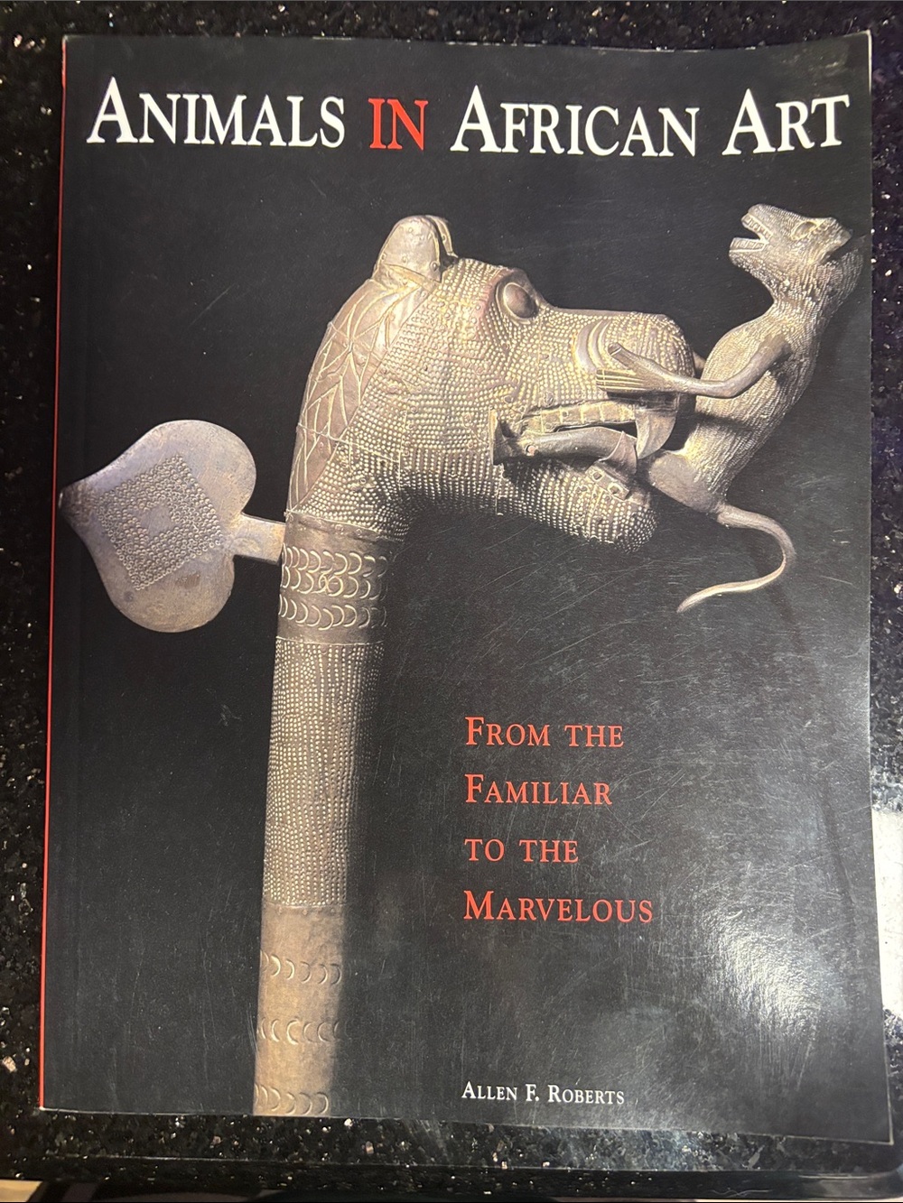 Animals in African Art - Black Cover Art Book